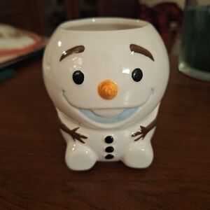 NWOT OLAF from FROZEN Ceramic Mug Disney, Christmas Gift Stocking Stuffer